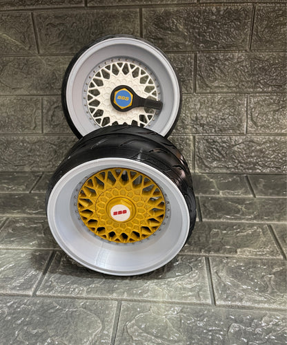 Custom Slant Wheels – 3 Stück