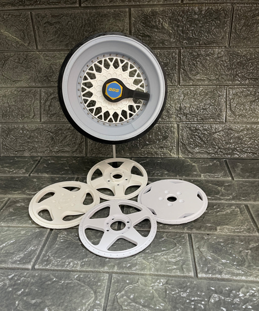 Custom Slant Wheels – 3 Stück